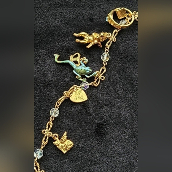 Kirks folly RARE vintage charm necklace - Picture 2 of 7